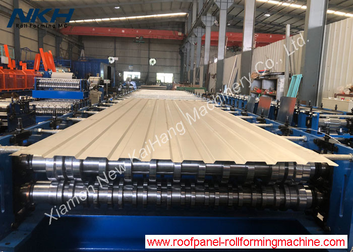 Multi Ribs Roof Roll Forming Machine Trapezoidal Sheet Roll Forming Machine For Wall Panel