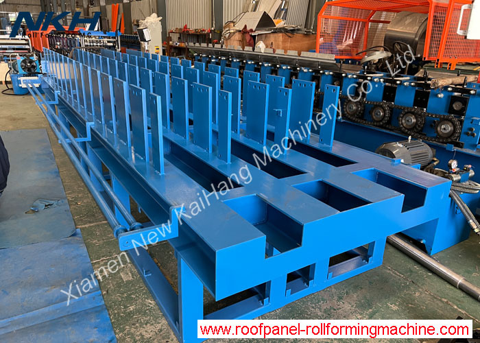 Trim and flashing batten roofing machine, 2 in 1 design, cold rolling mills, twin side, one driven motor