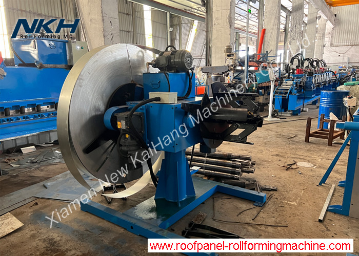 2TonsX300mm Hydraulic Twin Coils & Driven Un-Coiler Standard / Customized Decoiler