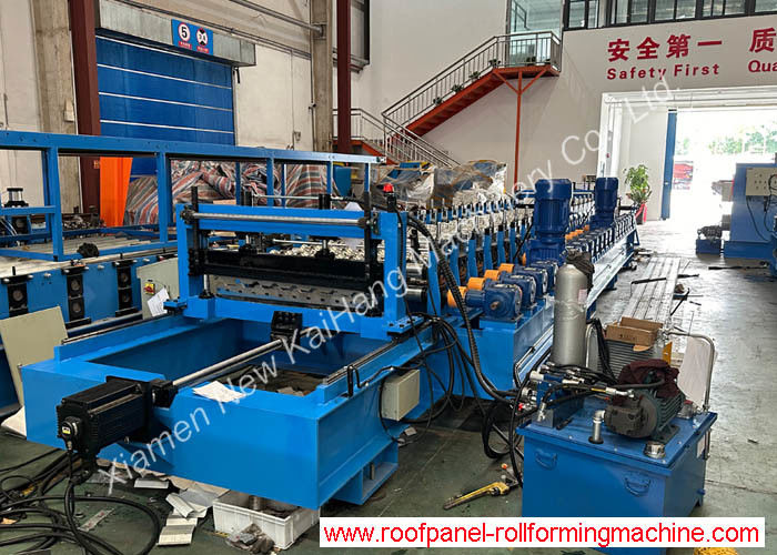 YX22-143.5-1004.5 Roof Panel Roll Forming Machine with Stacking Machine Metal Roll Forming Machine Upgrade Your Roofing With Our High Performance High Speed Roll Forming Machine
