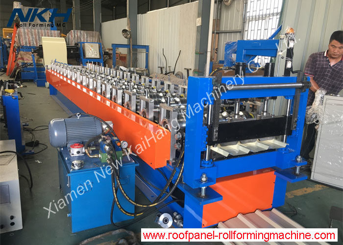 Roof panel roll forming machine for trapezoid panel/ IBR profile/ roofing profile, 0.15mm thickness