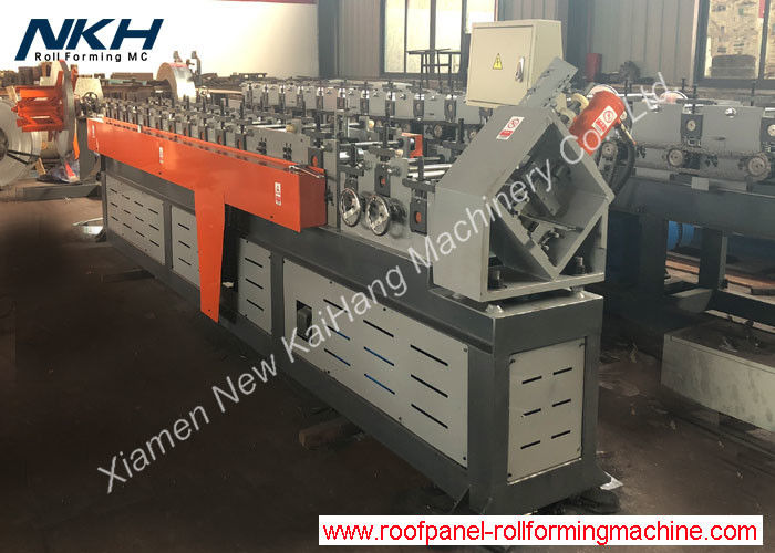 Galvanized Steel Stud And Track Roll Forming Machine , Ceiling Grid Roll Forming Machine