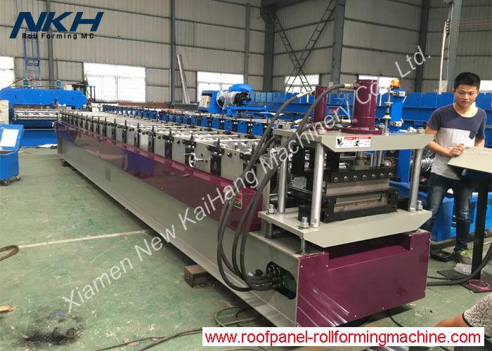 Standard Standing Seam Roll Forming Machine BEMO Roof Panel Flex Lok Making Machine