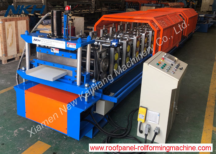 Klik Roofing Standing Seam Roll Forming Machine With Fasten Clip 12 Months Warranty