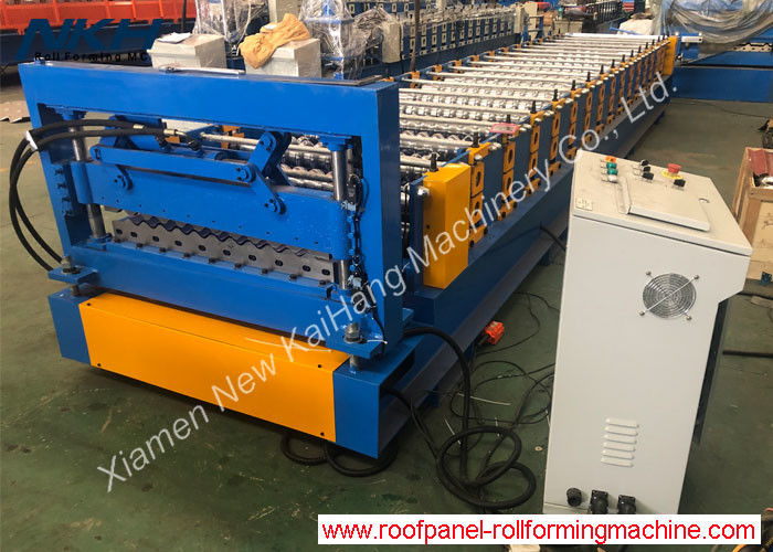 550Mpa 0.2mm Prepainted Roof Panel Roll Forming Machine