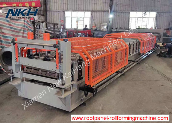 YX25-200-800 Roof Panel Roll Forming Machine with On-line Punching Metal Roll Forming Machine