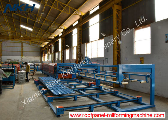 Single Layer Pneumatic Stacker Easy Operation For Corrugated Profile Machine