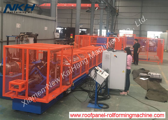 Full Guard Purlin Roll Forming Machine / Glazed Tile Making Machine CE Certified