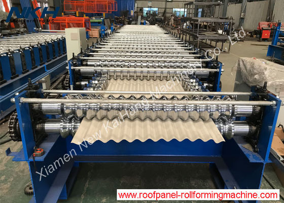 1320mm Input Width Heat Treatment G550 Roof Panel Roll Former