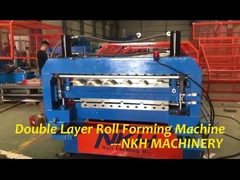 Double Layer Roll Forming Machine