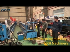 Gutter roll forming machine