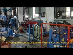 On-line Multi Punching and Cutting Line with Industrial PC Control System for Door Frame Production