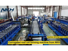 High speed 40-50m/min corrugated roll forming machine