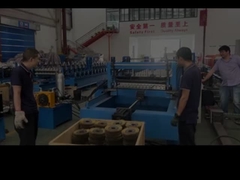 Flying Speed！60mpm high speed corrugated roof roll forming machine speed testing