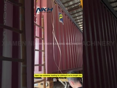 Open top container loading and standard accessories accompanying the shipments