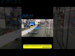 Standing Seam Roof Panel Roll Forming Machine