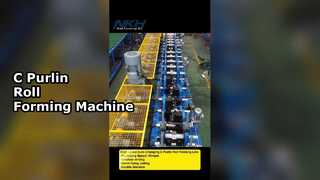 C Purlin Roll Forming Machine