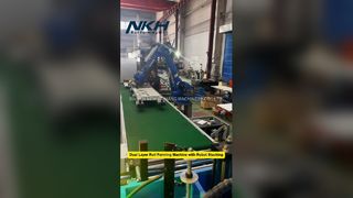Dual Layer Roll Forming Machine with Robot Palletizing Shutter Door & Corrugated Panel