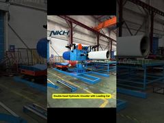 5Tons Double-head Hydraulic Uncoiler with Loading Car
